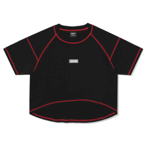 RED THREADS COLLECTION CROPPED OVERSIZE WOMEN